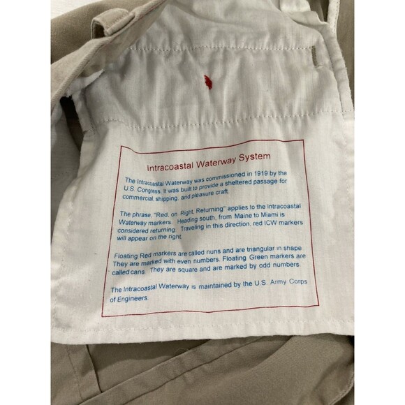 Southern Tide Pants Men's 34x32 Tan Intercoastal Straight Leg Casual Chino - Picture 8 of 13